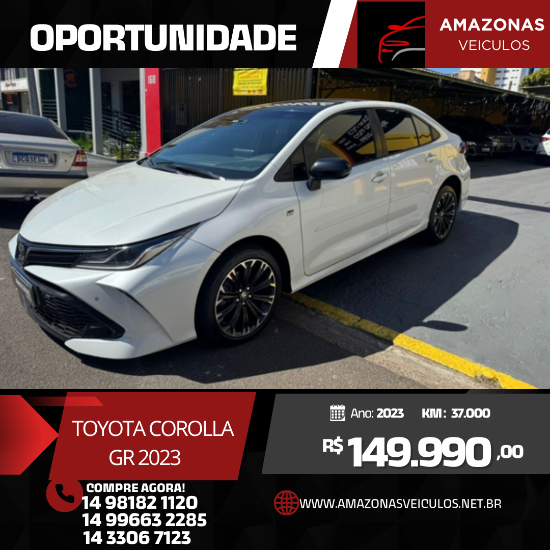 COROLLA GR 2.0 AUT